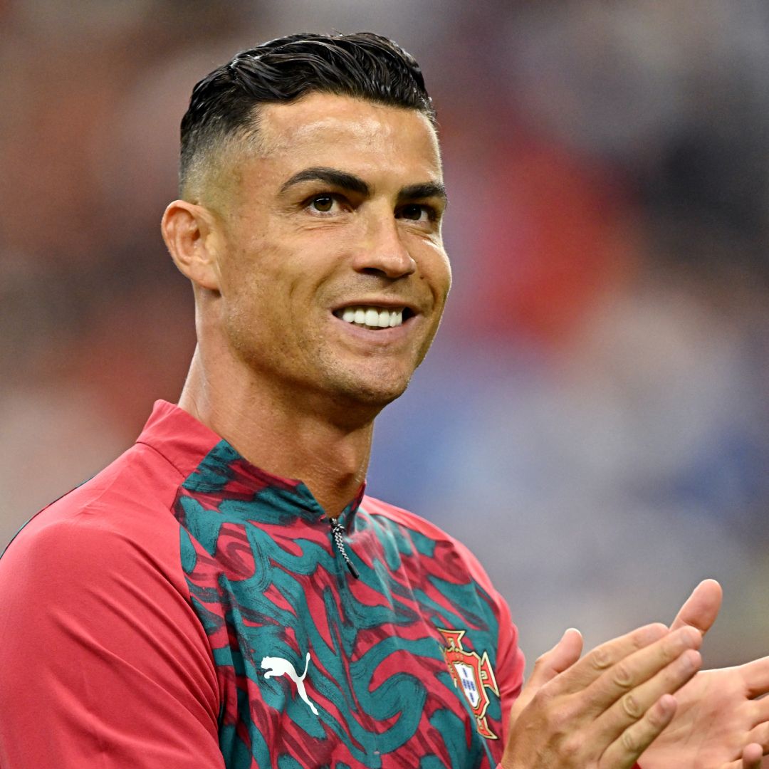 Cristiano Ronaldo durante un partido de la selección de Portgal en el Mundial 2026